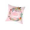 Pillowcase Alphabet Design Printed Pattern Pillow Cover Home Office Sofa Cushion Case