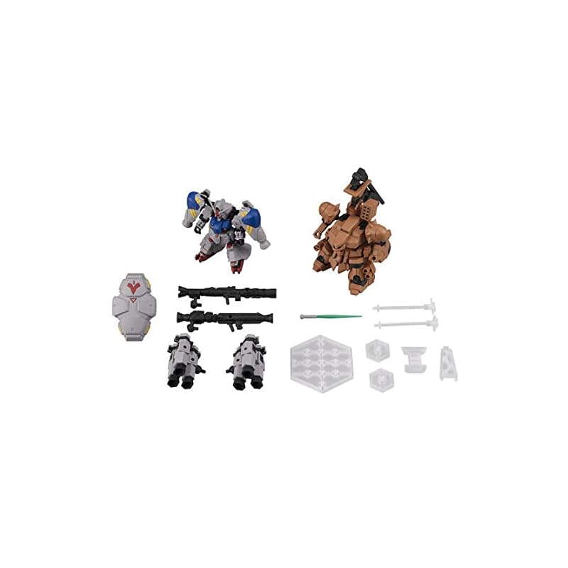 

mobile suit gundam MOBILE SUIT ENSEMBLE EX36 Gundam Prototype Unit 2 & Zamel Set