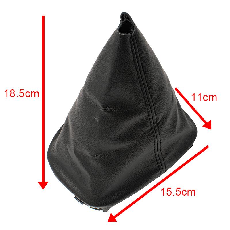 Manual Leather 5/6 Speed Gear Shift Knob Gaitor Boot Cover For Seat Alhambra 2000-2010 Car Styling Accessories Replacement Parts
