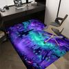 haunted house forest Crystal Velvet chair mat Area Rug - Non-Slip, Floor Mat, Office Desk Chair Rugs, Bedroom Decor.Christmas Gift-1106063