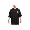 Nike T Shirts Men's Black Crew Neck Moderate Straight Fit FB9808-010