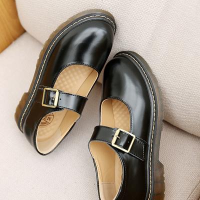 Fashion 2024 Summer Fashion New Japanese College Style Jk Uniform Shoes Tendon Bottom Round Toe Single Shoes Mary Jane Shoes Lolita