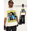 2025 Tribute To Maradona Character Print American Street Trend High-quality Cotton T-shirts for Men and Women