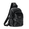 Denim Small Backpack Women's Backpack Multi-functional Chest Bag