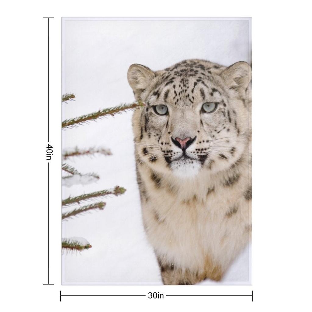 Sněžný lev #14 Deku Zimní postele Nejjemnější vánoční dárky Pohovky Deky