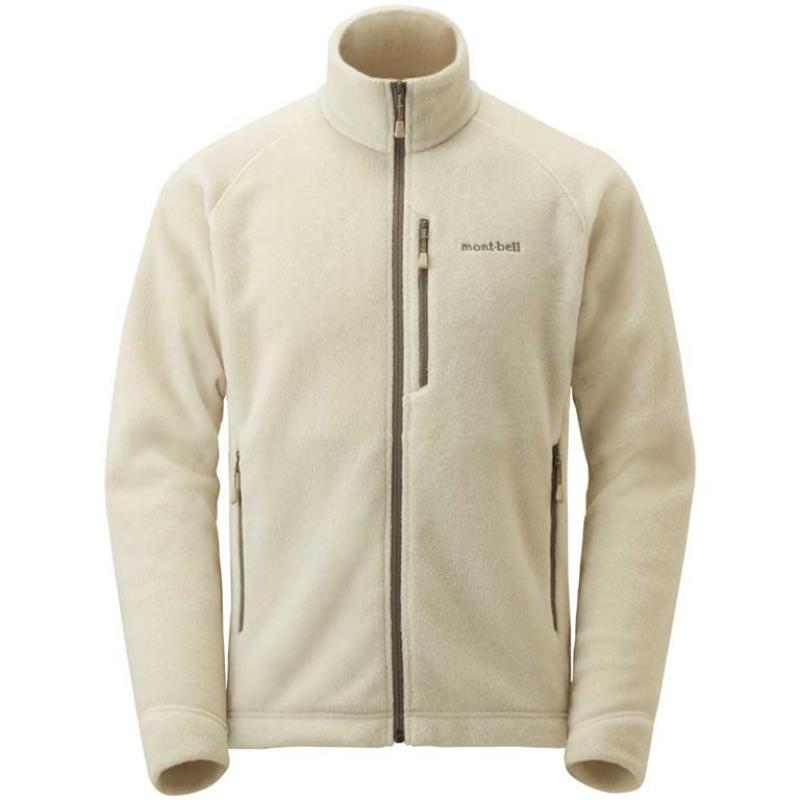 MONTBELL Solid Color Warm Breathable Stand Collar Multi-Pocket Jacket Men's