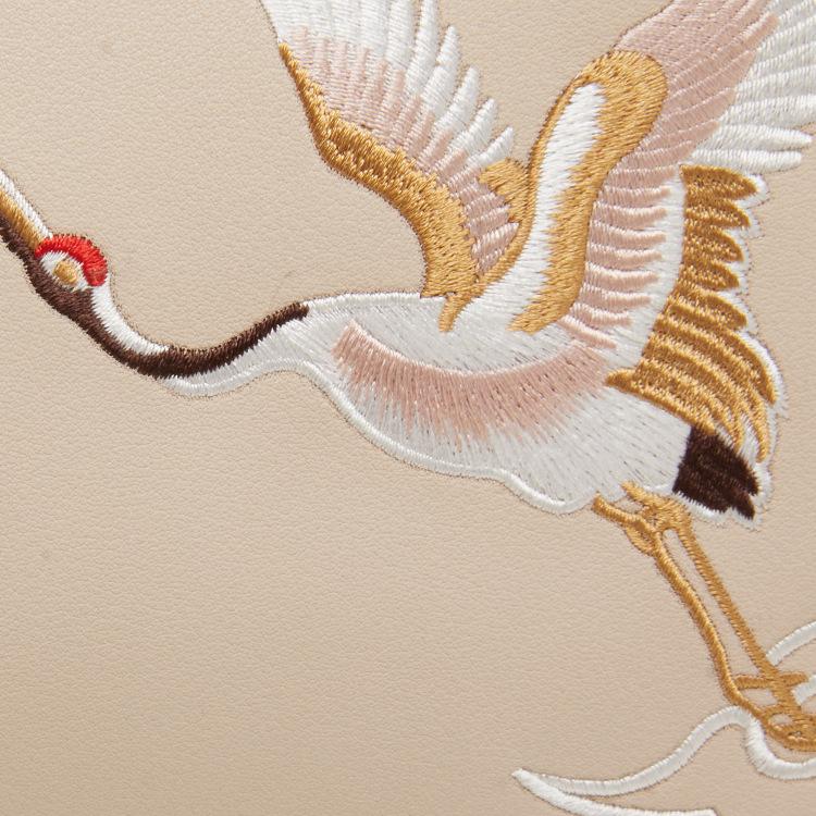 Leder Damentasche, High-End Textur Handtasche, Bestickte Mama Tasche, Single-Shoulder Bag, Tragetasche