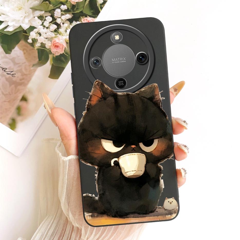 For Honor Magic 8 Lite Case Honor X9d MTN-NX1 Cute Dog Panda Cartoon Cover Silicone Case For Honor X70 X 70 HonorX9d Soft Fundas