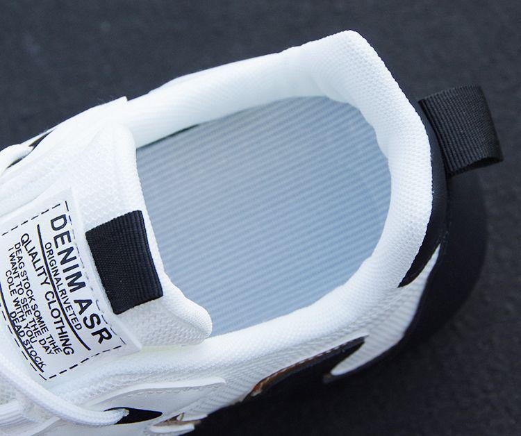 Men's Trendy Leather Travel Sneakers: Versatile & Fashionable Spring Sports Casual Shoes