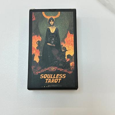 78 Pcs Soulless Tarot Dark Intuition Cards 12*7cm Standard Size