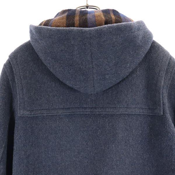Duffel Coat Blue Hood Women Used