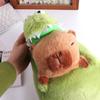 30/40cm Crocodile Capybara Plush Toy Simulation Capybara Green Crocodile Doll  Kid Toy