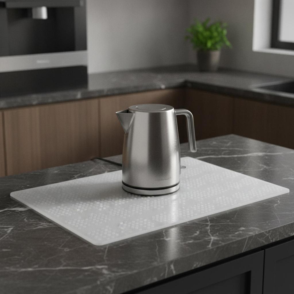 Food-Grade Silicone Kitchen Mat Complimentary Rectangular Counter