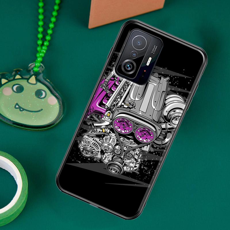 Sports Car JDM  Drift Case For POCO F5 X5 X3 Pro X4 F4 GT F3 M5s C40 Cover For Xiaomi 13 12 Lite 11T 12T Pro 12X