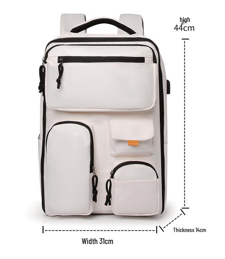 New Large Capacity Multifunctional Backpack - Travel, Business, and Student Use