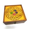 Box with Lid for Magic the Gathering, Pokemon, Yu-Gi-Oh Trading Cards 25x25x11 Cm Mr. Thomas's Workshop Wood Varnish