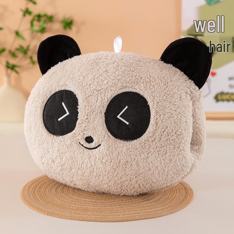 Cartoon Winter Hand Warmer Plush Pillow with Logo Customization