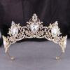 Luxury Baroque Crown Shiny Rhinestone Crown Fashion Princess Tiara  Bridal