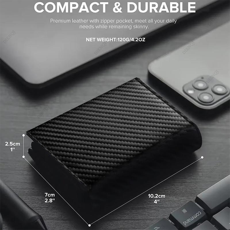 Automatic Pop Up Business Card Holders ID Card Holder Wallets Men Luxury Short Metal Minimalist Wallet Card Storage Bag Purse