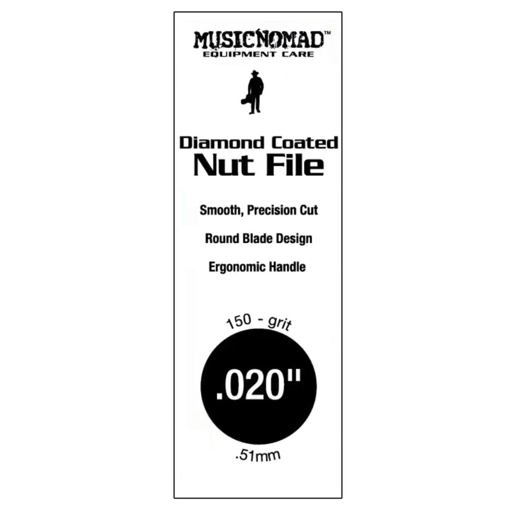 MUSIC NOMAD Diamond Coated Nut MN653 File, .020 inch,