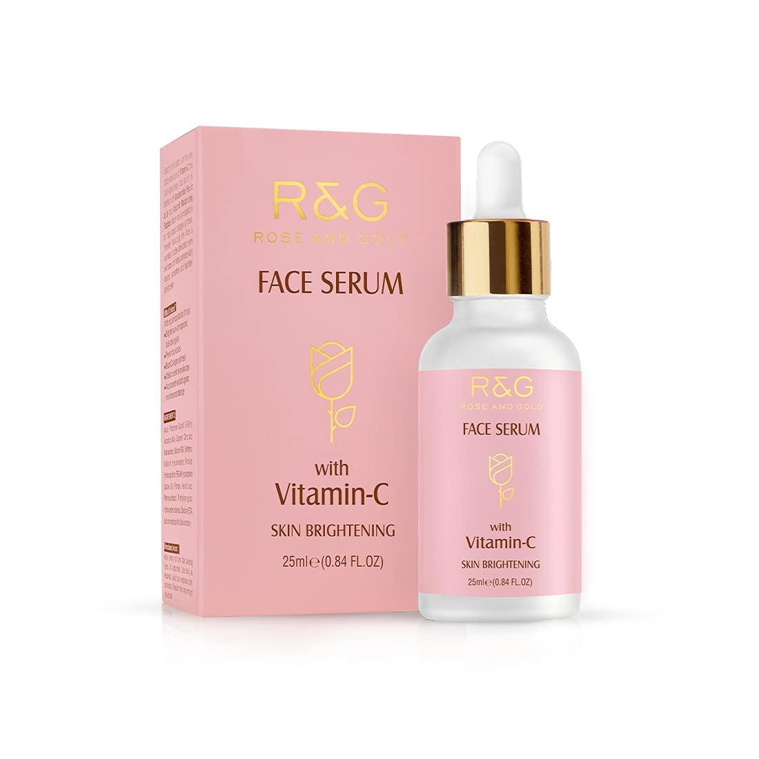 R&G Vitamin C Face Serum 25 ml Pack for Skin Brightening, Dark Spot Fading, Fine Lines & Wrinkles, Radiant Even Tone