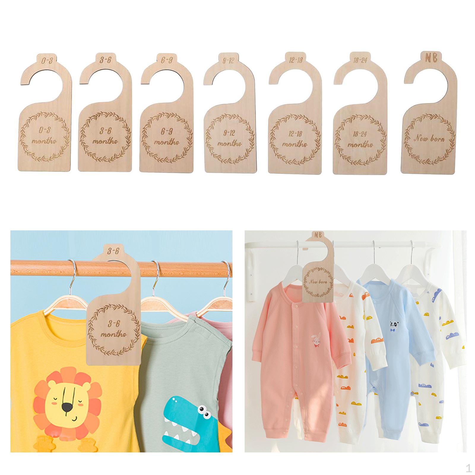 Closet DividersSet of 7from Newborn to 24 MonthBaby OrganizersNursery Organizers Style 1 713₽