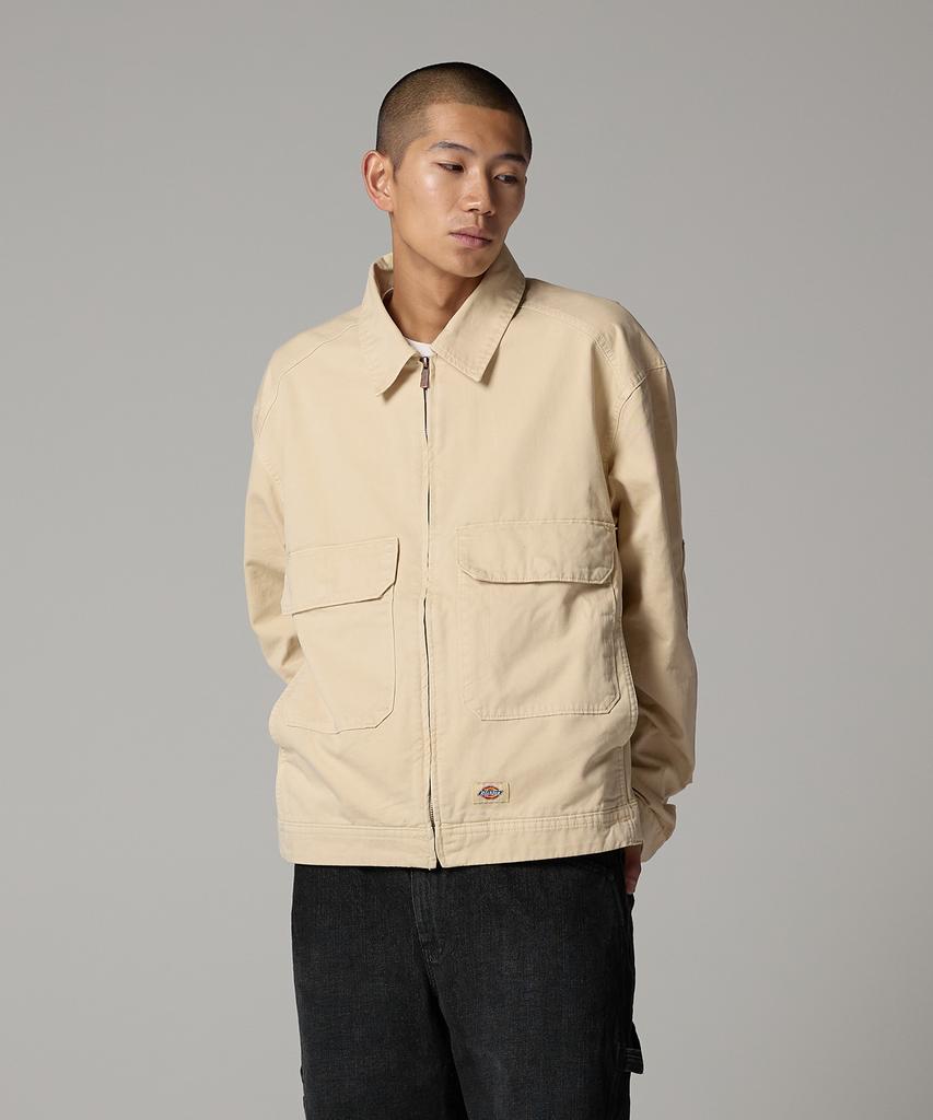 Dickies Trucker Oversized Jacket Wood Ash