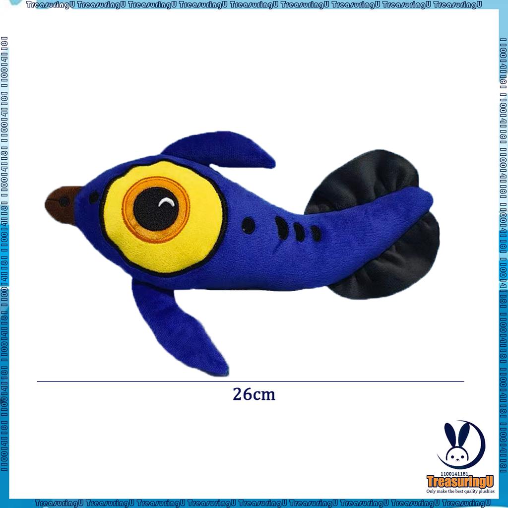 Treasuringu Subnautica Plüschtiere Hoverfisch Kuscheltiere Niedlich Oculus Spiel Flauschiges Kissen Kinder Geburtstagsgeschenke