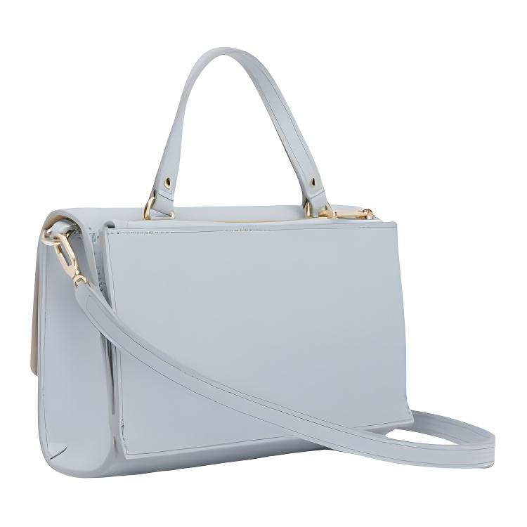 New Furla 1927 Collection Textured Leather Hobo Bag, Handbag, Shoulder Bag, Crossbody Bag Mini Women's Blue WE00235-ARE000-AR300