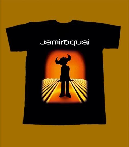 Jamiroquai Moda Retrò Oversize Unisex Moda Street Casual T-shirt Classica Larga Streetwear Trendy Cotone Traspirante Coppie