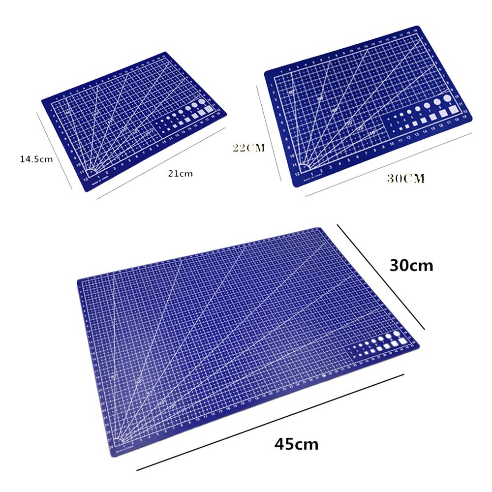 A3 A4 A5 PP Cutting Mat Workbench Patchwork Cut Pad Sewing Manual DIY Knife Engraving Leather Cutter Board Single Side Underlay