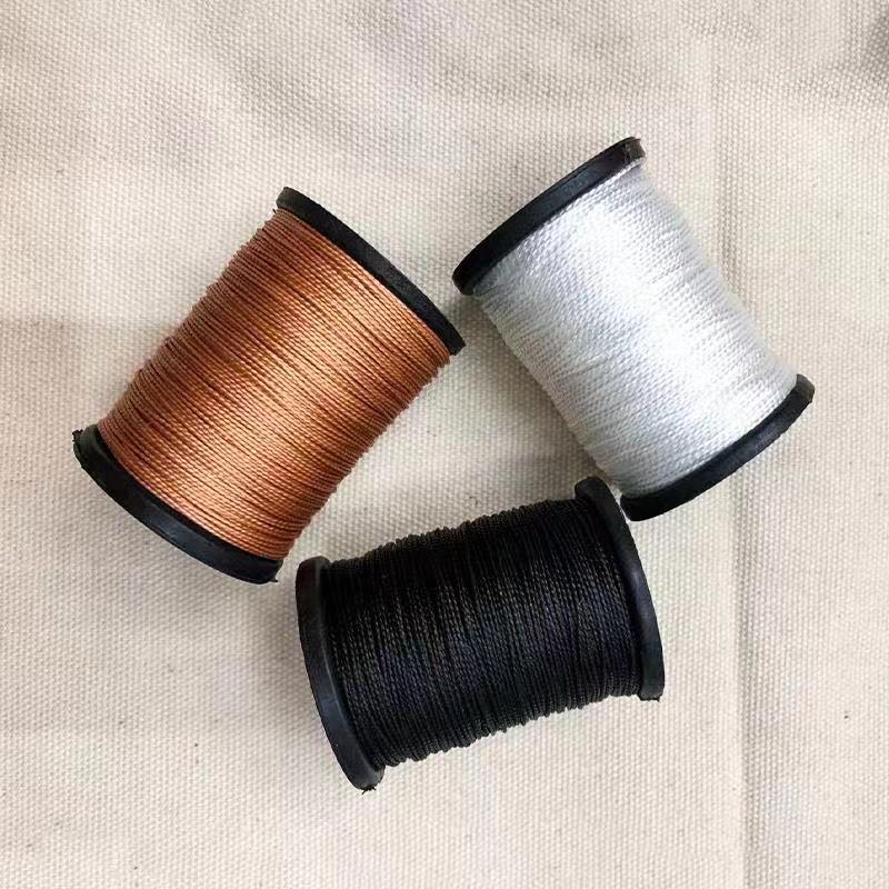 Shoe Repair Nylon Thread: Upper Sole, Black/White/Brown, Awl Binding, Mending Thread In Stock