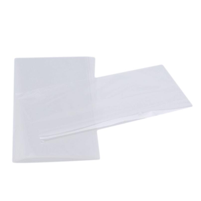 100pcs Money Banknotes Protective Storage Bags with Box Transparent Coin Holders Album Folders