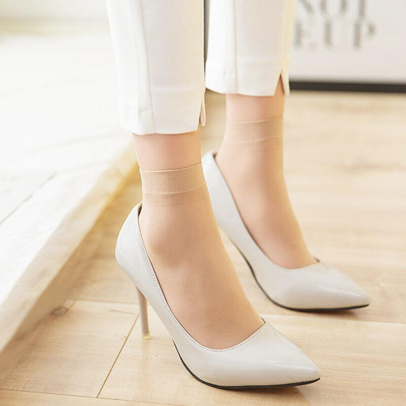[20 Pairs] Women's High Elasticity Stockings, Mid-Calf Socks