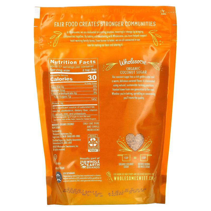 Organic Coconut Sugar, 1 lb. (16 oz) - 454 g
