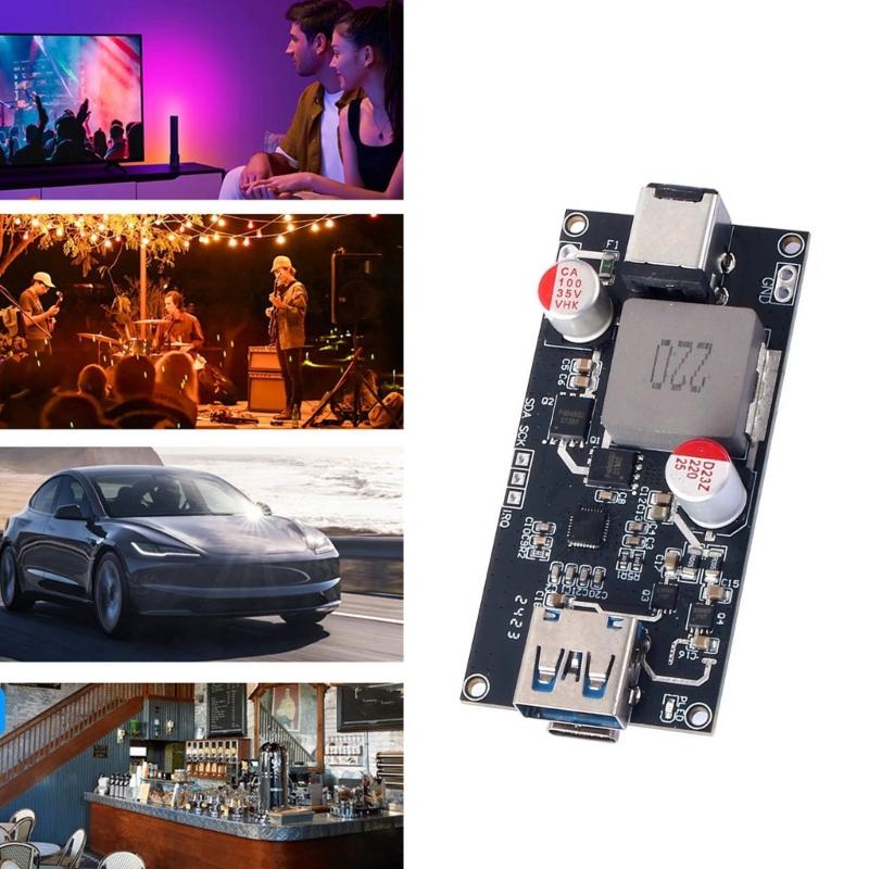 140W PD3.1 Fast Charging Module For Laptops And Smartphones With Multi Protocol Support And Safety Protections