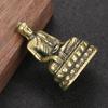 Car Decoration Micro-carving Sitting Buddha Figurine Buddha Trinkets Desktop Decor Sakyamuni Statue