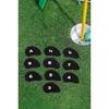 Golf iron cover head (3-9 Pw Sw) set 10 lightweight numbered protection covers