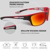 2Pack Polarized Sports Sunglasses for Men Women Unbreakable Frame Cycling Fishing Driving
