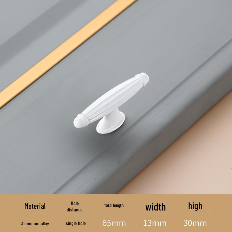 

American White Aluminum Alloy Cabinet Handle