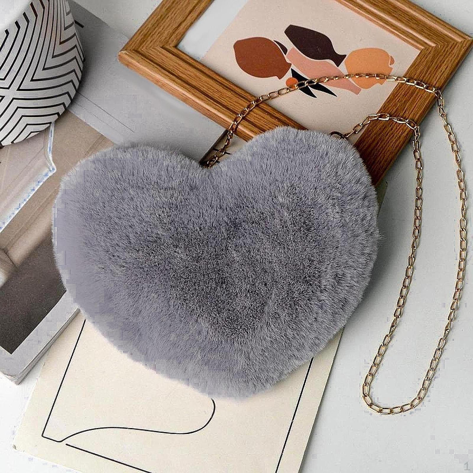 Сумка через плечо в форме сердца модная сумка через плечо легкая для использования на открытом воздухе 684₽