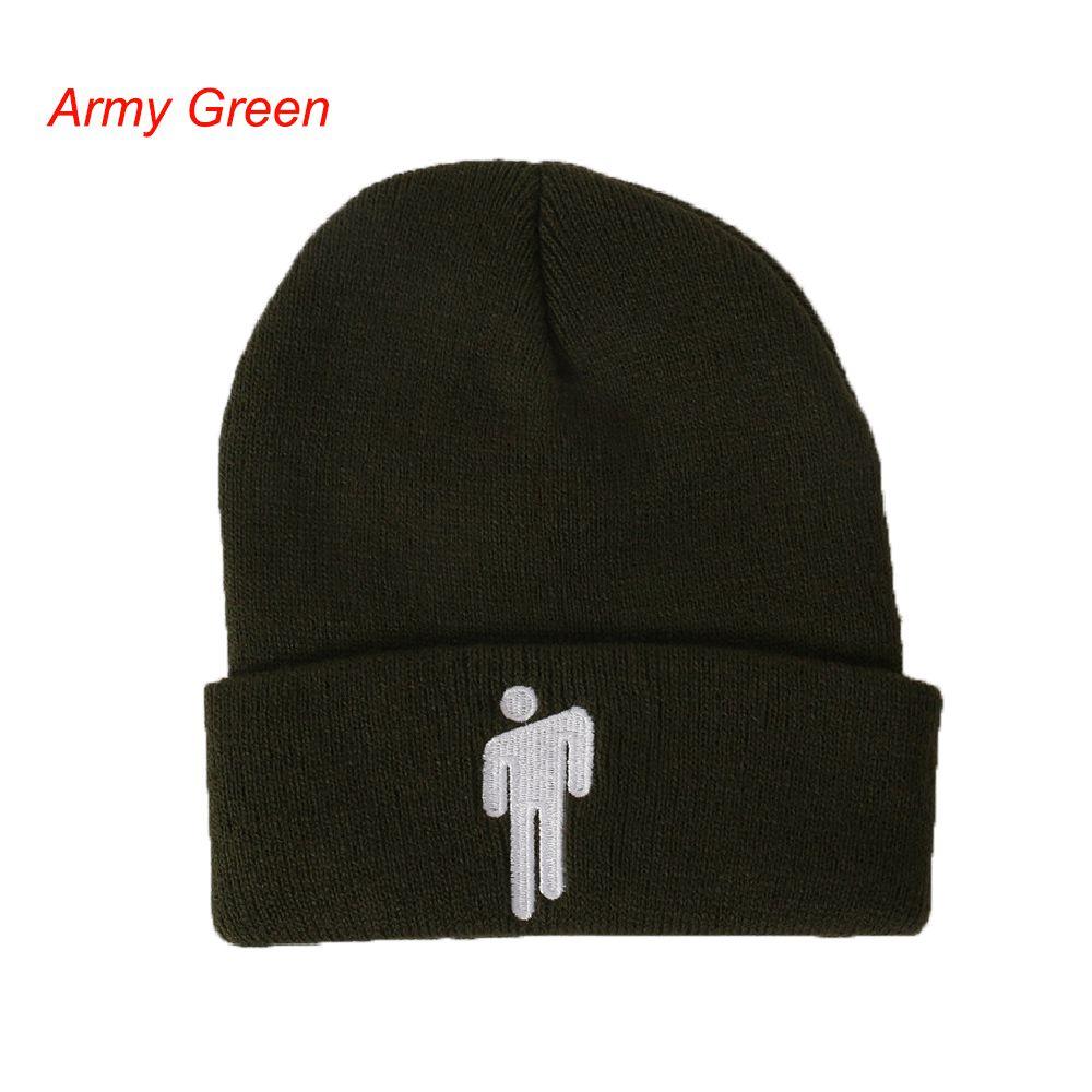 Billie Beanie Eilish Hot Topic Knit Hat Stretchy Cap Women Men Cosplay Knit Hat