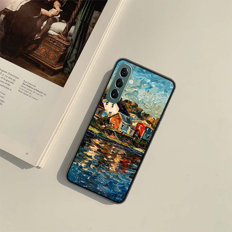 Van Gogh Oil Painting Phone Case For Samsung Galaxy A54 A34 A24 A14 A04 A04S A12 A22 A32 A52S A72 A53 A33 A23 A13 4G A73 A42 5G