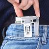 Folding Removable Jeans Clothing Sewing Waistband Clamps Waist Shrink Clip Adjustment Buckle