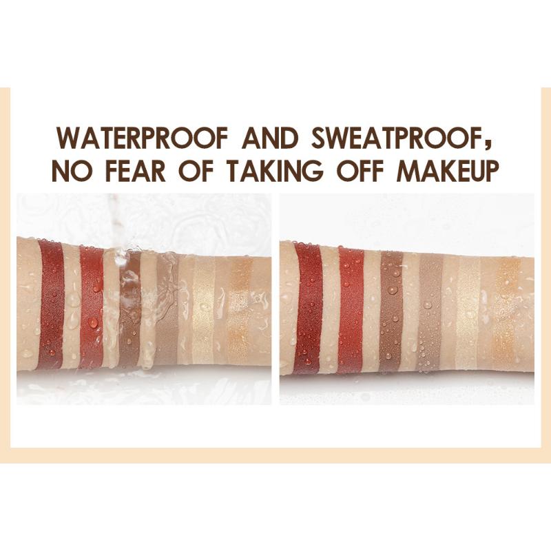 QIBEST Multifunctional Makeup Stick Highlighter Blush Stick Lipstick Highlighter Trimmer Stick