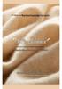 Women's 100% Pure Cashmere Scarf - Autumn/Winter Solid Color, Fashionable & Versatile Knit Shawl