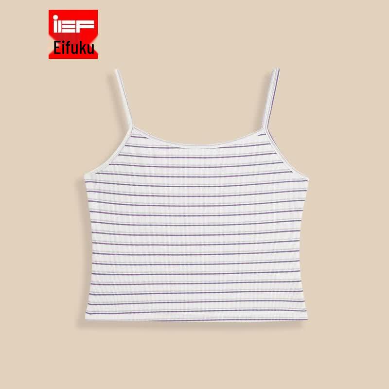 IEF Striped Camisole Top L