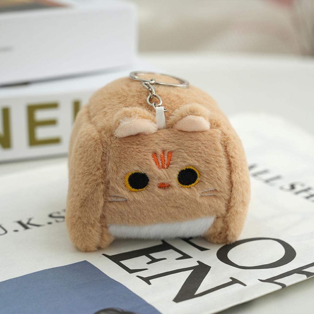 Plush Toy Cartoon Doll Bag Charm Keychain
