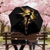 1PC Fairy Sparkles Umbrella-8-Rib Reinforced, Automatic Open, Lightweight & Durable, Cute Fashion Accessory for Outdoor-F2645