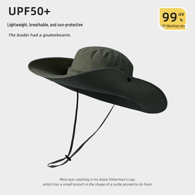 Women's Western Cowboy Hat - Sun Protection, Large Fit, Breathable for Outdoor Activities